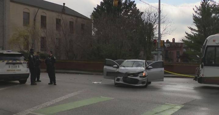 Man, woman dead after reported shooting, car crash in Baltimore