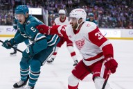 Red Wings finally put away resilient Sharks for shootout victory - The Rink Live | Coverage of youth, junior, high school and college hockey