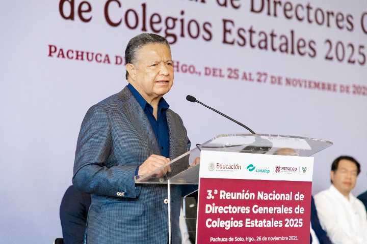 Hidalgo, sede de la Reunión Nacional de Directores Generales de Conalep