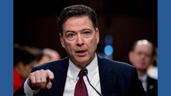 The Latest: Judge dismisses cases against James Comey and Letitia James