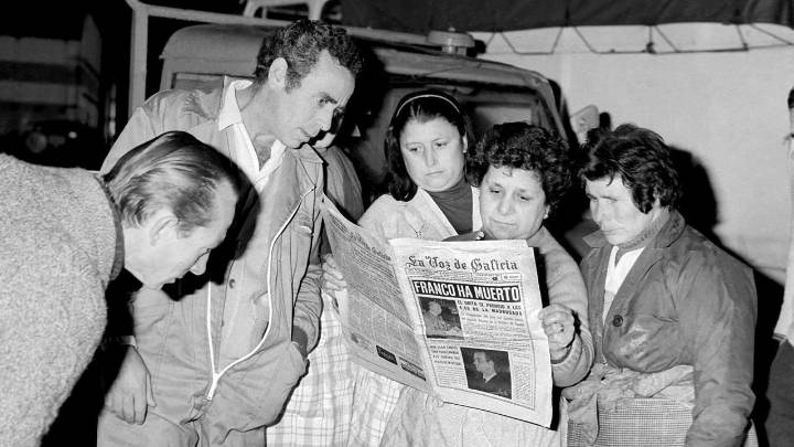La muerte de Franco tras una terrible agonía puso a España en vilo y condujo a la libertad