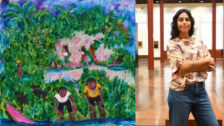 Úrsula Mur gana el Concurso Nacional de Pintura del BCRP