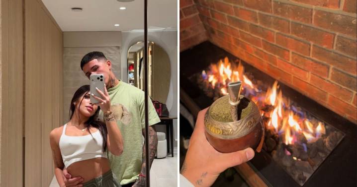 Así son los días de Enzo Fernández y Valentina Cervantes tras su regreso a Londres