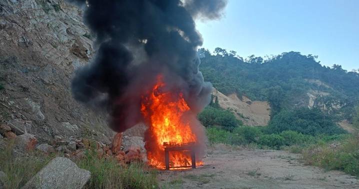 FGR destruye más de 1.6 toneladas de cocaína en Acapulco