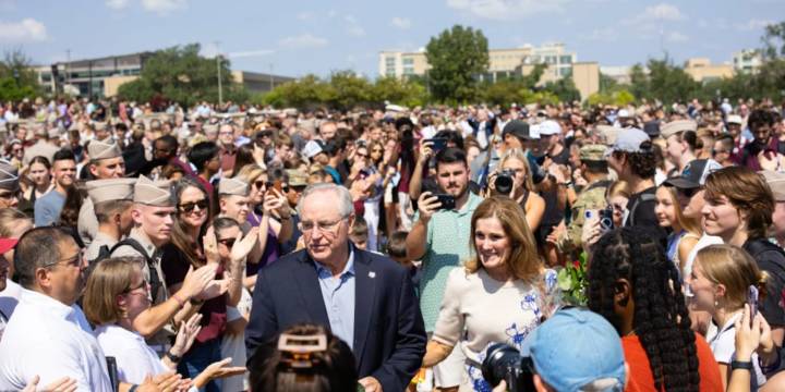Texas A&M paid former president Mark A. Welsh III $3.5 million after he resigned