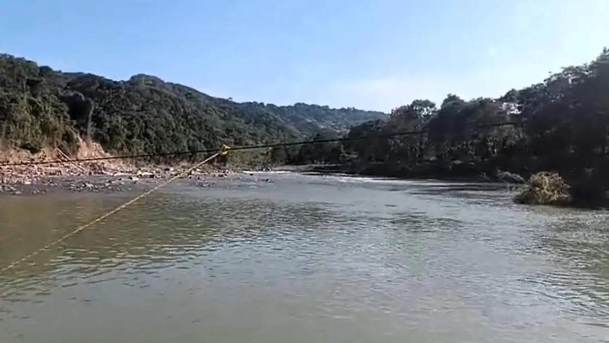 Confirman rescate de cuerpo en río San Marcos enredado entre ramas tras intensas lluvias