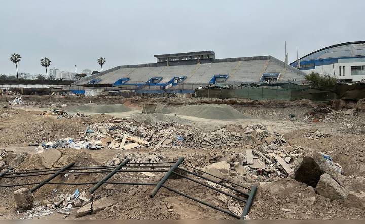 Complejo Manuel Bonilla: a más de dos años cerrado, es usado como estacionamiento, depósito y basurero municipal