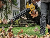Walmart has this DEWALT 20V leaf blower on sale for a hefty $103 off to make your fall cleanup even easier
