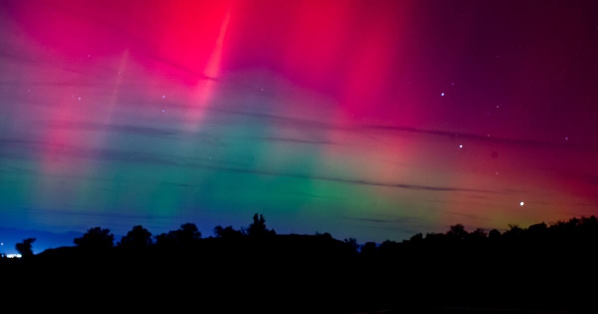 Rare aurora borealis lights up Mesa County sky