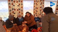 Sajad Lone offers condolences to family of Inspector Shah Asrar ul Haq, killed in Nowgam blast