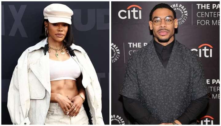 Aht Aht! Teyana Taylor Isn’t Claiming Aaron Pierre As Her Mufasa Morsel ‘Boyfriend’ Just Yet