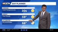 Sunny stretch ahead brings midweek warmth