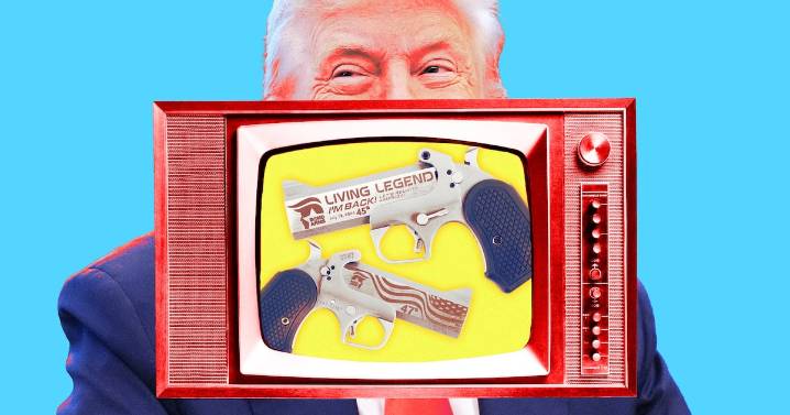 Fox Runs Ads for Trump-Themed Guns That He Can’t Buy Himself