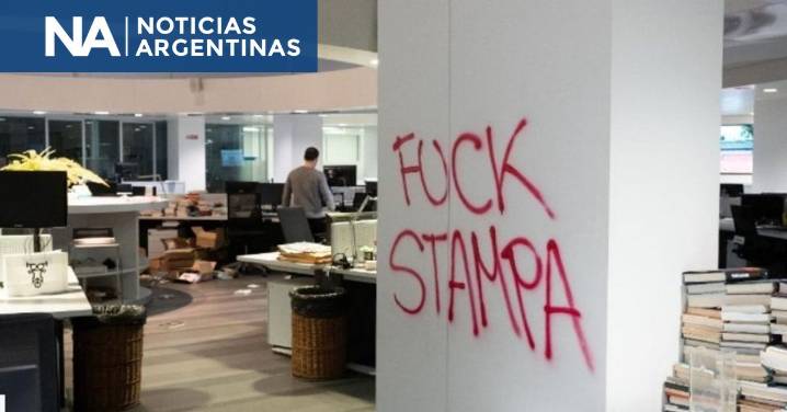 Activistas asaltaron y destrozaron la redacción de un diario italiano