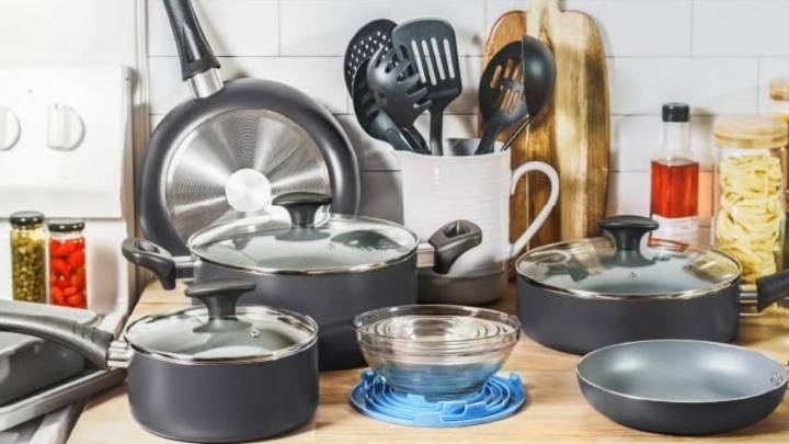 Si estás cansado de sartenes que se pegan, este set de 21 piezas puede cambiar tu forma de cocinar en casa