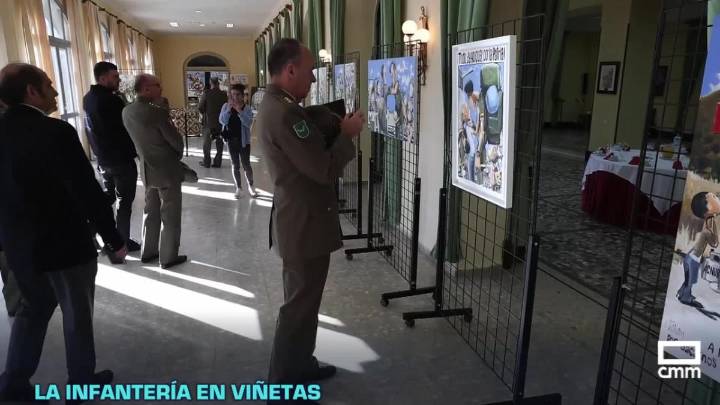Inaugurada la exposición "La Infantería en Viñetas" en Toledo