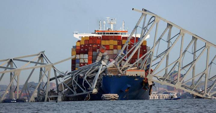A misplaced wire label caused a power outage on a massive container ship, sending it crashing into a bridge, the NTSB finds