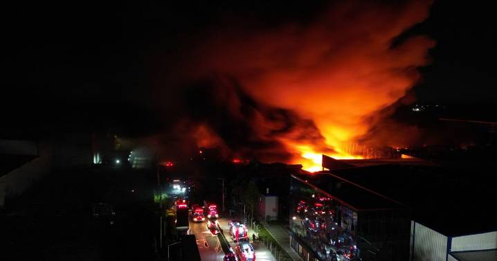 Fireball explosion near Argentina airport as 15 rushed to hospital and flights cancelled