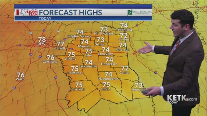 Monday Morning Forecast: Warm and dry week ahead