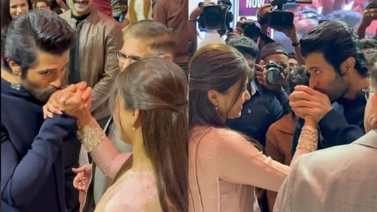 Vijay Deverakonda gives Rashmika Mandanna a kiss, says: ‘Rashi you are truly…’