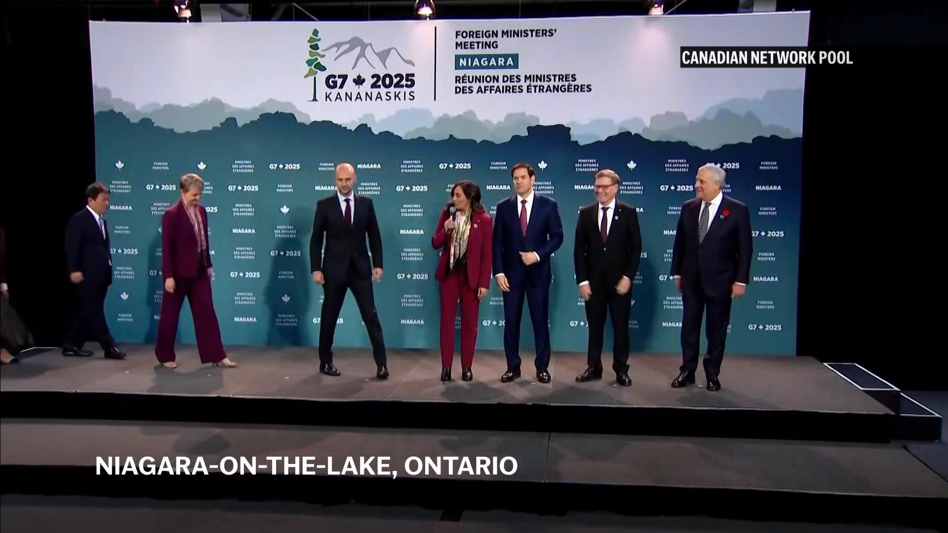 Canada's Foreign Minister welcomes top G7 diplomats