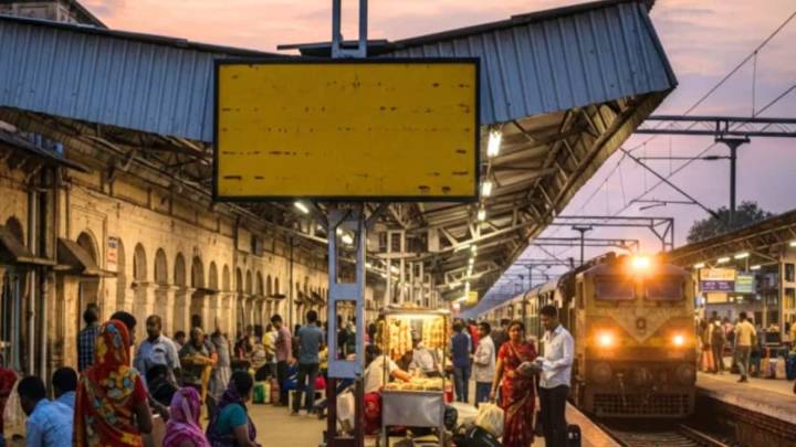 No Name, No Identity, Just A Yellow Board: Here's India’s Strangest Railway Station