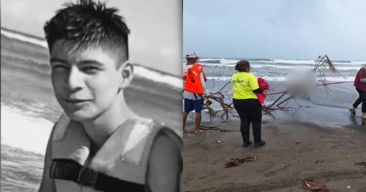 Hallan cuerpo de adolescente 5 días después de ser arrastrado por el mar en playa Chachalacas