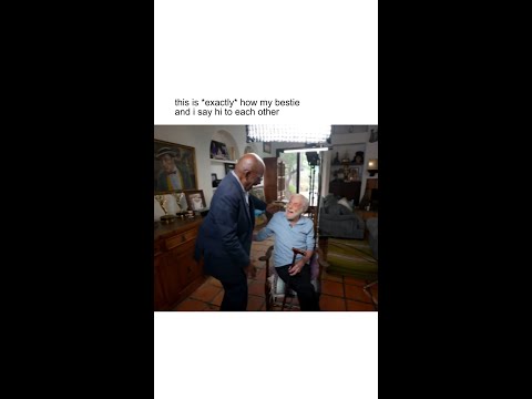 Al Roker and Dick Van Dyke Greet Each Other