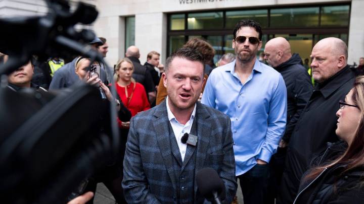 Un juez absuelve a Tommy Robinson de terrorismo y critica a la policía por detenerle por "sus creencias políticas”