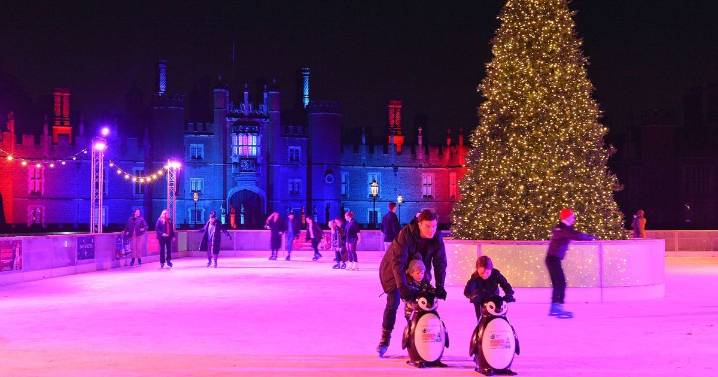 'I went to the most magical West London outdoor ice rink with a palace as backdrop'