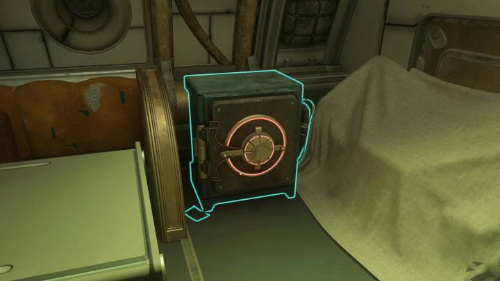 Commander's safe key location in The Outer Worlds 2