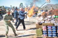 Destruyen en Coahuila más de una tonelada de drogas y objetos del delito