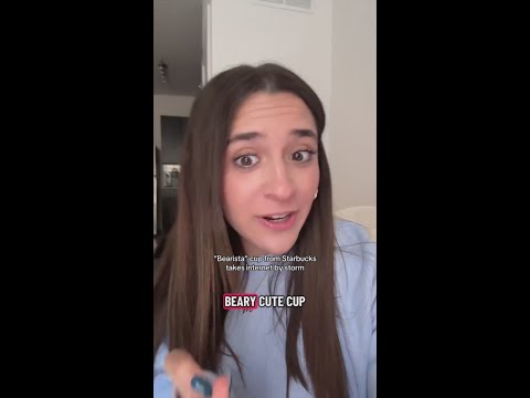 'Bearista' cup from Starbucks takes the internet by storm