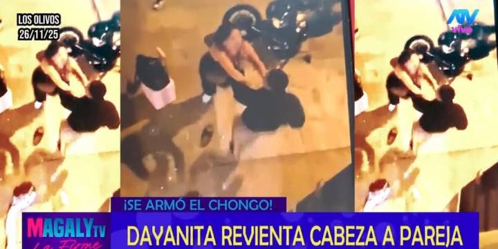 Dayanita y las imágenes exclusivas del enfrentamiento con su expareja: “Méteme presa si quieres”