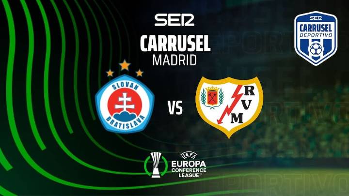 Sigue en directo el Slovan Bratislava-Rayo Vallecano de la Conference League