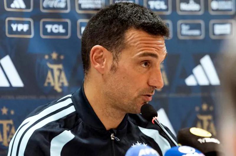 Scaloni aseguró la presencia de Messi ante los angoleños