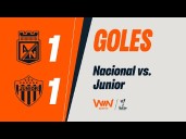 Atlético Nacional vs. Junior (1-1): video, resumen y goles por la Liga BetPlay 2025