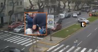 ¡Se salvó de milagro! Joven es embestida por carro al cruzar la avenida Javier Prado en San Isidro