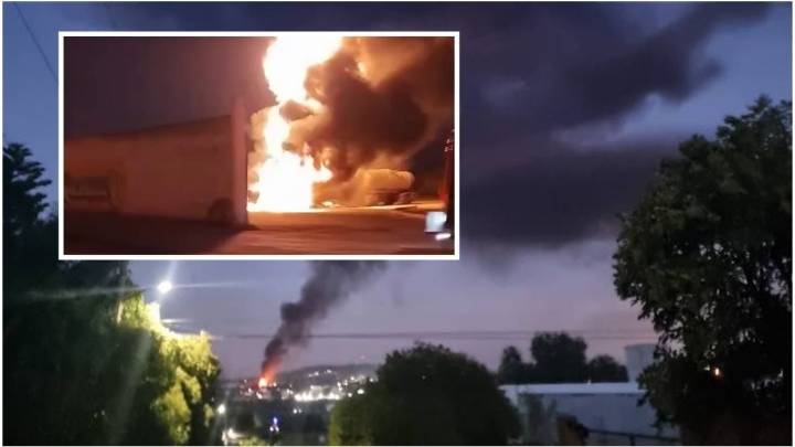 Fuerte explosión de pipa con doble tanque en empresa de Hidalgo; esto sabemos hasta el momento