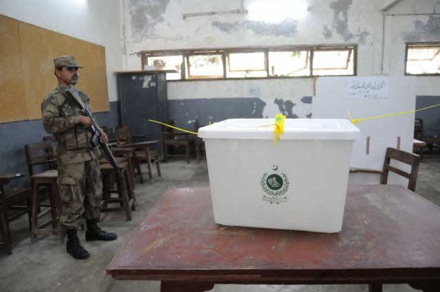 Govt deploys army for by-poll security