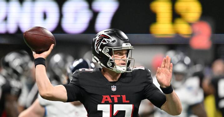 Easton Stick is one play away from Falcons’ QB throne
