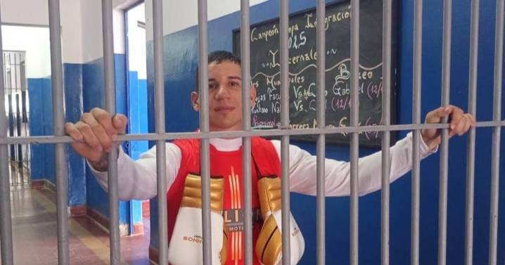 El "Titán" Herrera, cuando las rejas no frenan la superación