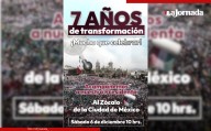 Invita Rosa Icela Rodríguez a mitin por los “7 años de la transformación” en el Zócalo