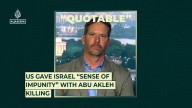 US “failed” after Israeli soldier killed Shireen Abu Akleh