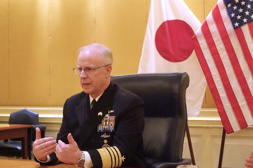 Top US admiral says he's watching China's rapid naval buildup closely