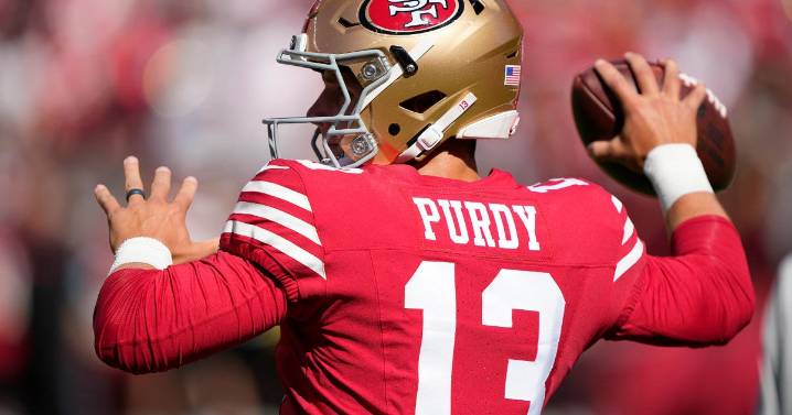 49ers QB Brock Purdy returns to starting lineup after missing 6 games