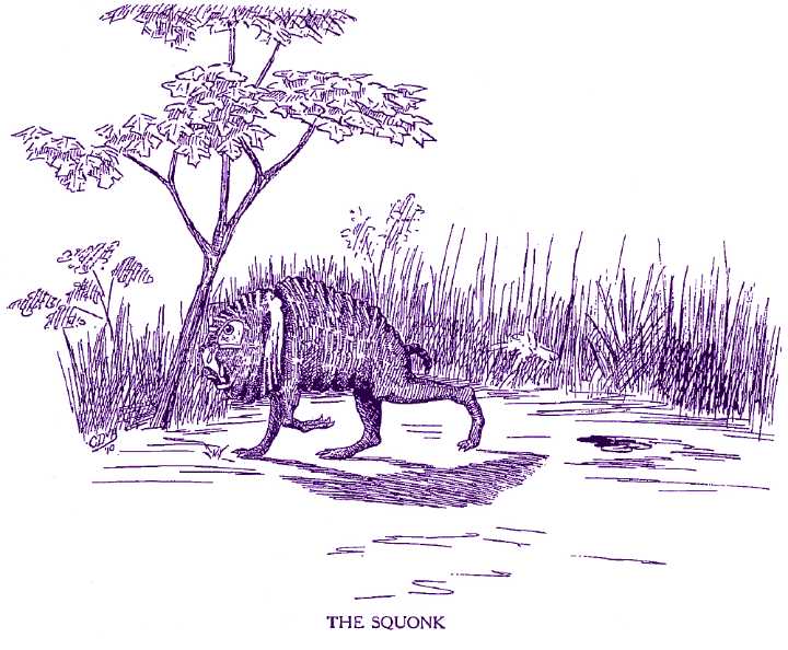 The Squonk is a creature from Appalachian folklore who cries a lot because it feels so ugly