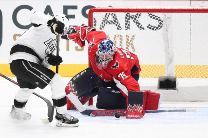 Kings’ winning streak ends against Capitals