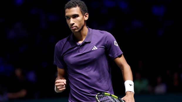 Auger-Aliassime qualifies for ATP Finals with help from Djokovic