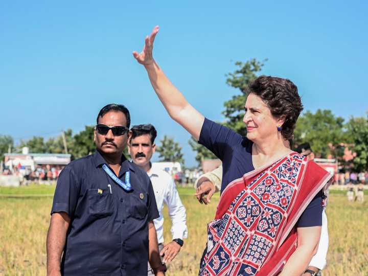 "Vote for protection of democracy": Priyanka Gandhi